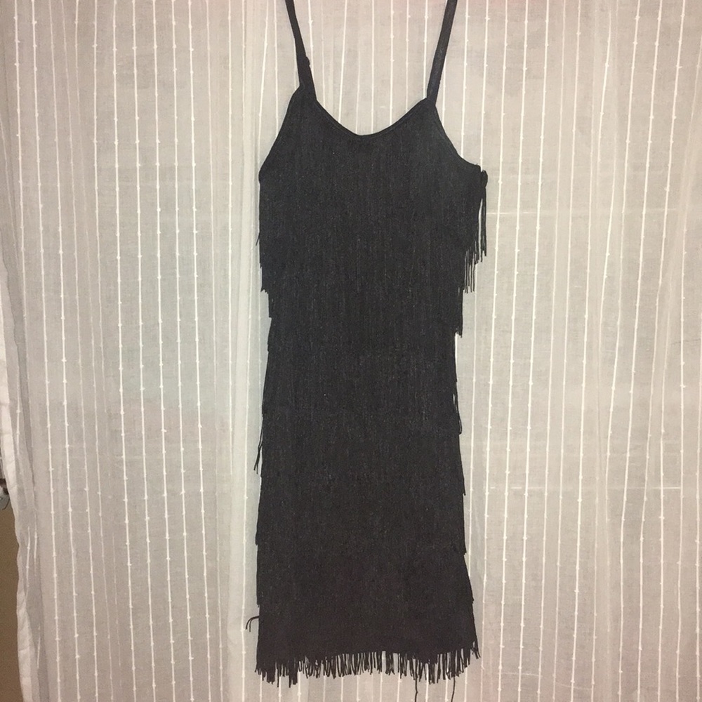 Black Flapper Dress Costume
